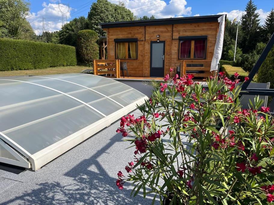 Chalet 2 Personnes Avec Jacuzzi Et Piscine Saisonniere Partagee Corcieux Eksteriør bilde